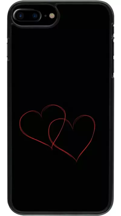 Coque iPhone 7 Plus / 8 Plus - Valentine 2023 attached heart