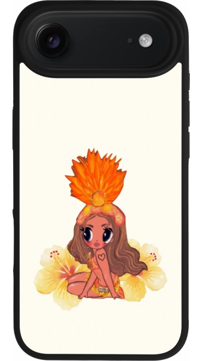Coque iPhone Air - Silicone rigide noir Karol G Tropicoqueta