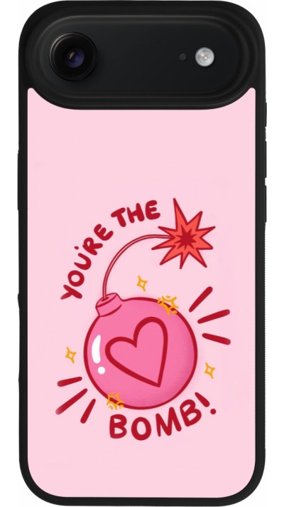 Coque iPhone Air - Silicone rigide noir Saint Valentines Day 26 You are the bomb