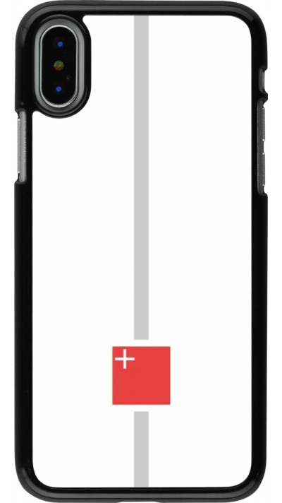 Coque iPhone X / Xs - Canton SZ blanc