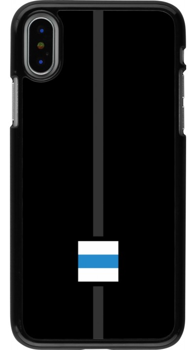 Coque iPhone X / Xs - Canton ZG noir