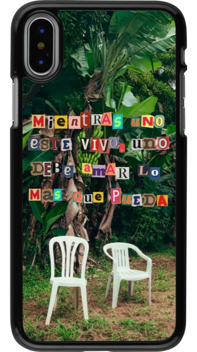 Coque iPhone X / Xs - Chairs DTMF