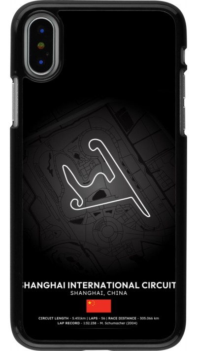 iPhone X / Xs Case Hülle - F1 Track 2025 China