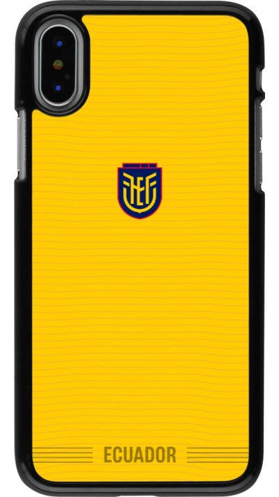 Coque iPhone X / Xs - Maillot de football Équateur 2026 personnalisable