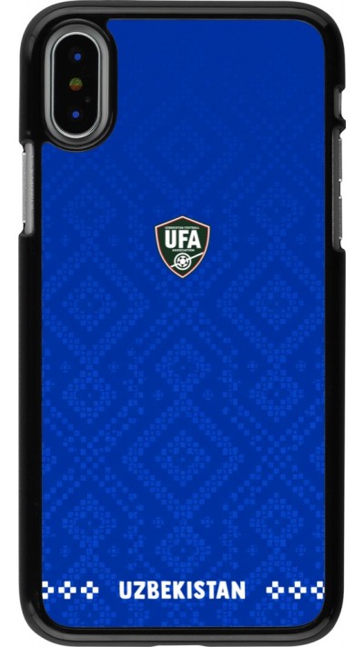 Coque iPhone X / Xs - Maillot de football Ouzbékistan 2026 personnalisable