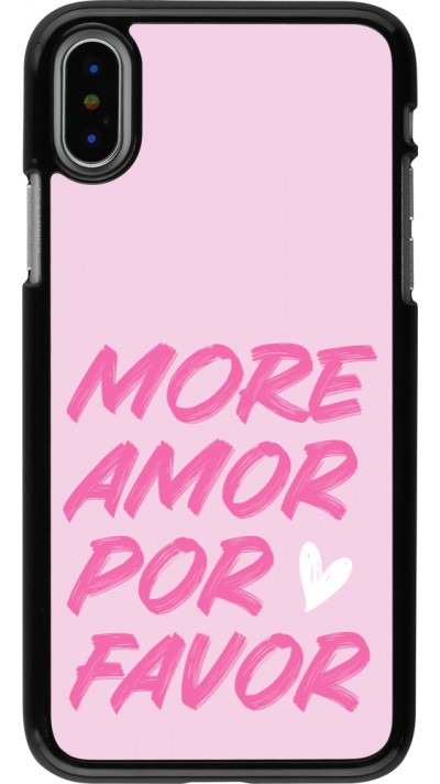 iPhone X / Xs Case Hülle - More amor porfavor iPhone X / Xs Case Hülle - More amor porfavor