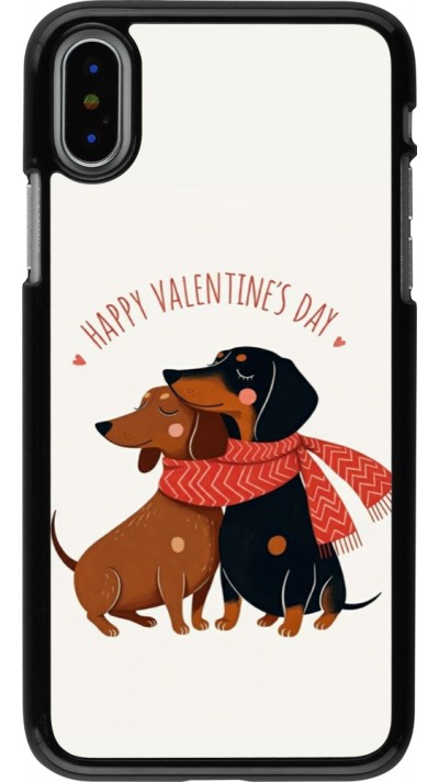 Coque iPhone X / Xs - Saint Valentines Day 26 Happy Valentine