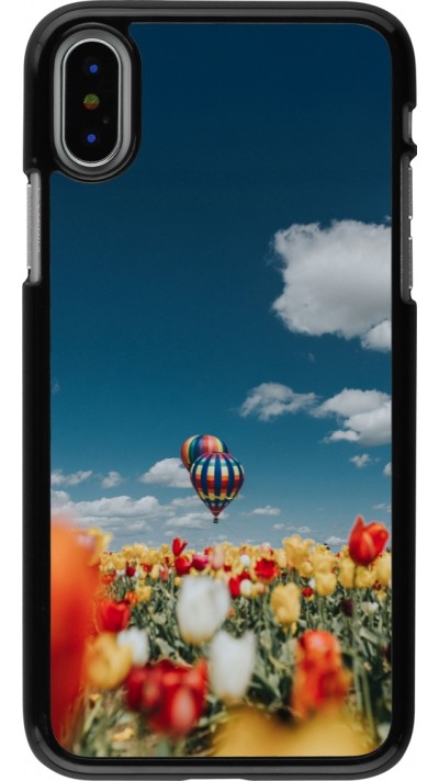 Coque iPhone X / Xs - Hot air balloon Spring 2026