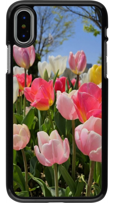 Coque iPhone X / Xs - Tulips Spring 2026
