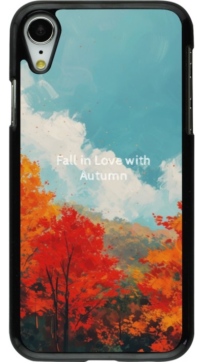 Coque iPhone XR - Autumn 25 Fall in love