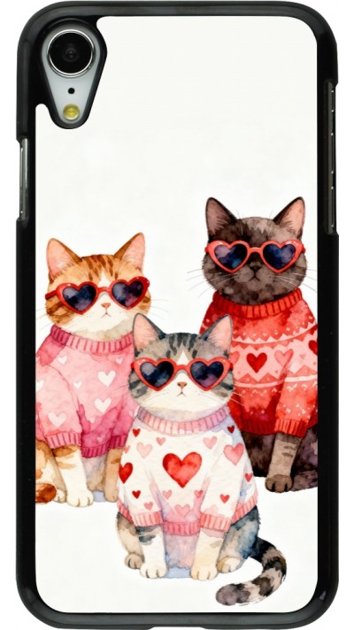 iPhone XR Case Hülle - Saint Valentines Day 26 Cat Love