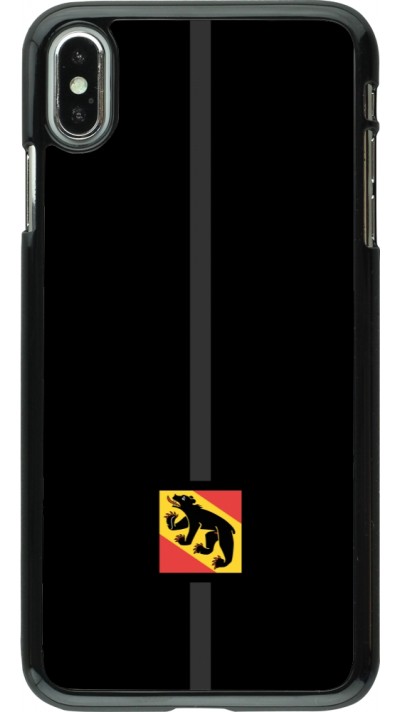 Coque iPhone Xs Max - Canton BE noir