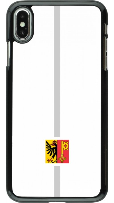 Coque iPhone Xs Max - Canton GE blanc