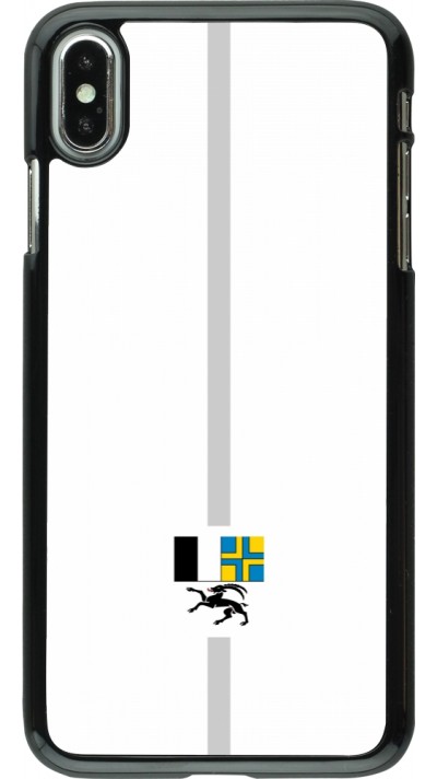Coque iPhone Xs Max - Canton GR blanc