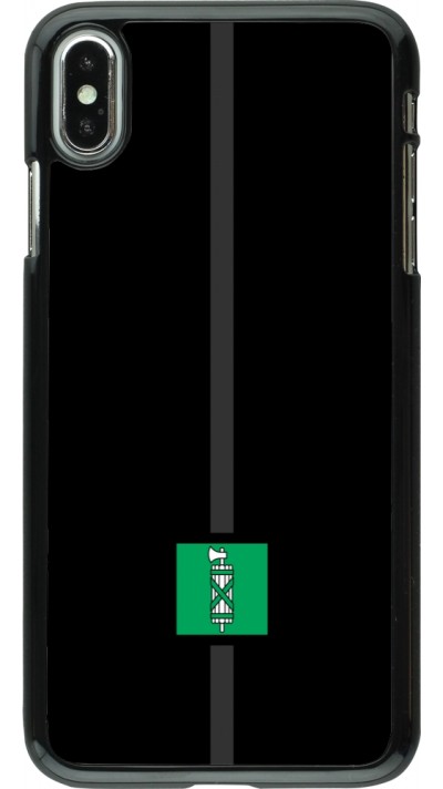 Coque iPhone Xs Max - Canton SG noir