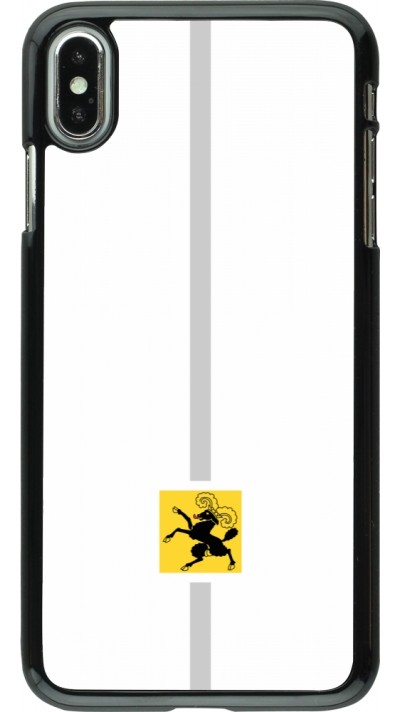 Coque iPhone Xs Max - Canton SH blanc