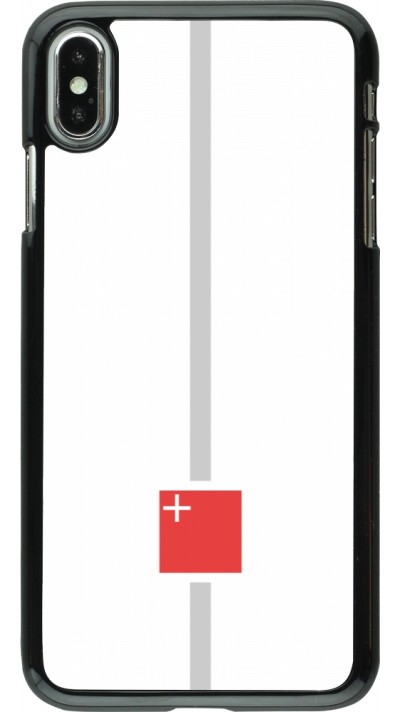 Coque iPhone Xs Max - Canton SZ blanc