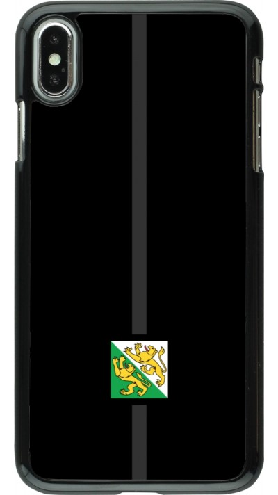 Coque iPhone Xs Max - Canton TG noir
