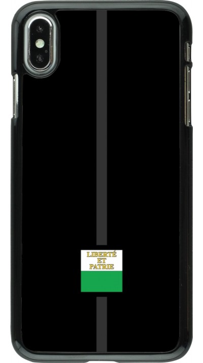 Coque iPhone Xs Max - Canton VD noir