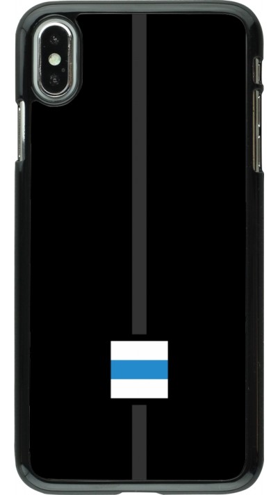 Coque iPhone Xs Max - Canton ZG noir