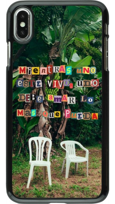 iPhone Xs Max Case Hülle - Chairs DTMF