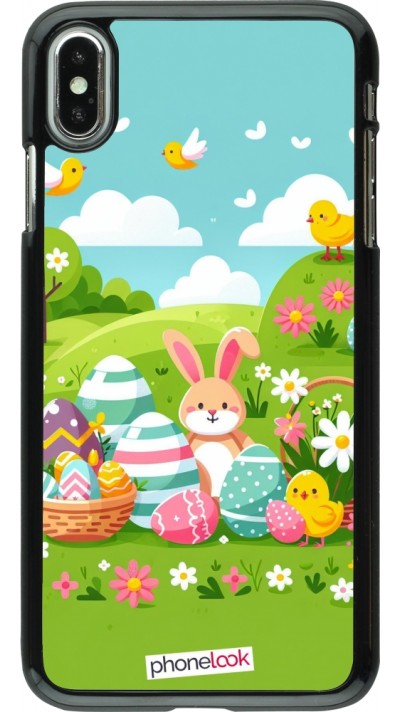Coque iPhone Xs Max - Easter 2025 Green