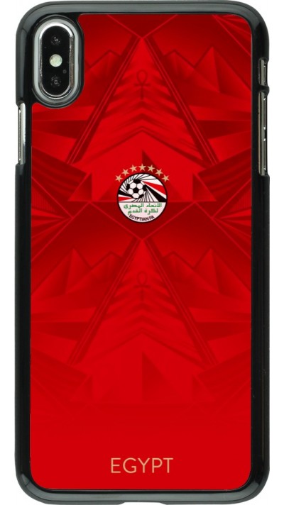Coque iPhone Xs Max - Maillot de football Égypte 2026 personnalisable