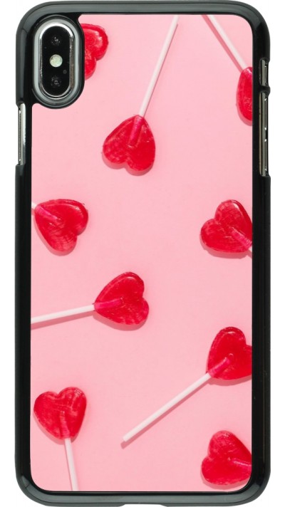 Coque iPhone Xs Max - Saint Valentines Day 26 Lollipop