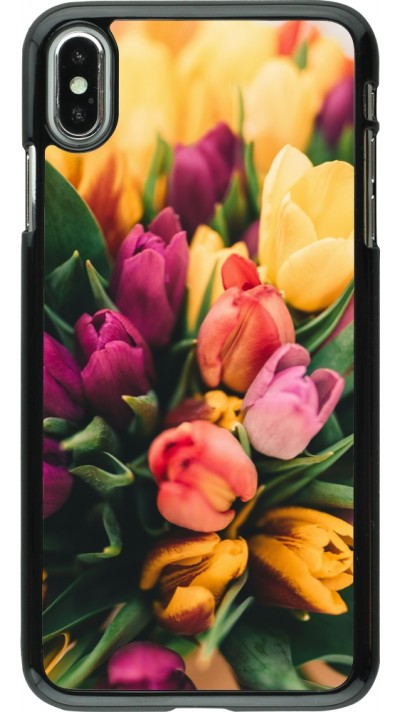 iPhone Xs Max Case Hülle - Bouquet of tulips Spring 2026