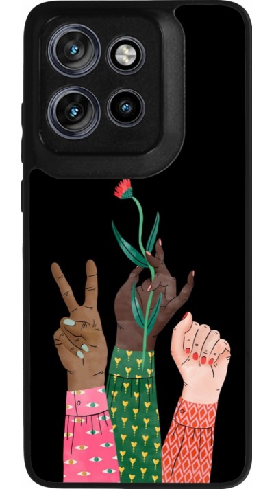 Motorola Moto S50 Case Hülle - Silikon schwarz Womens day 2026 2