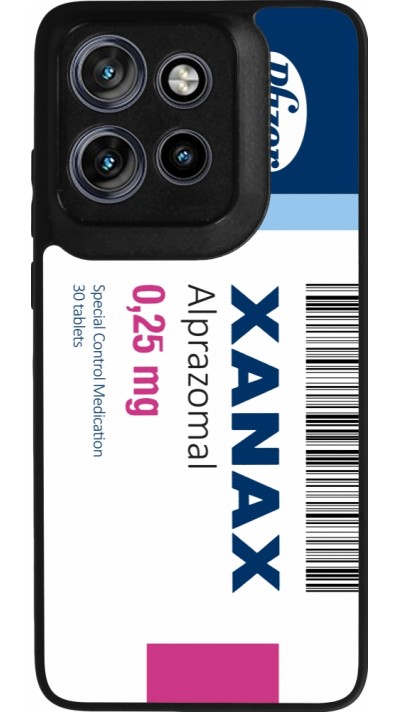 Motorola Moto S50 Case Hülle - Silikon schwarz Xanax Alprazolam 2025