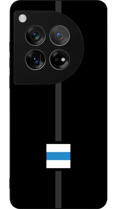 Coque OnePlus 12 - Silicone rigide noir Canton ZG noir