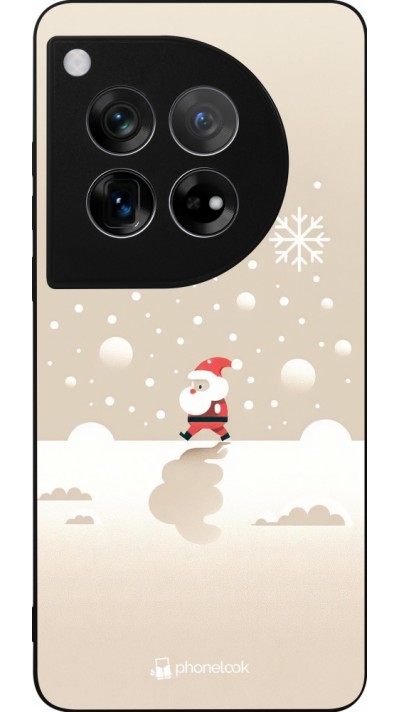 OnePlus 12 Case Hülle - Silikon schwarz Weihnachten 2023 Minimalistischer Weihnachtsmann OnePlus 12 Case Hülle - Silikon schwarz Weihnachten 2023 Minimalistischer Weihnachtsmann