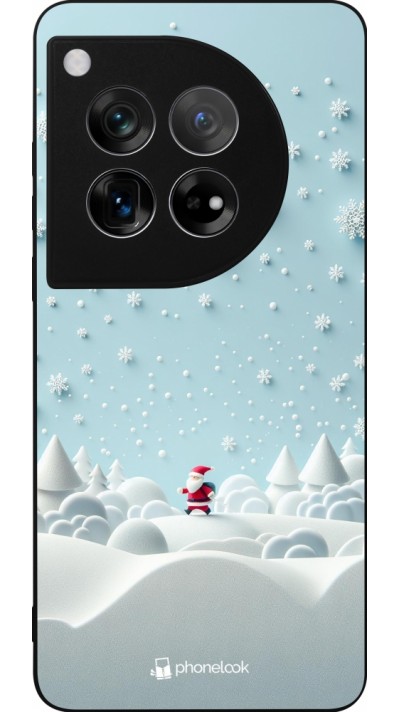 OnePlus 12 Case Hülle - Silikon schwarz Weihnachten 2023 Kleiner Vater Schneeflocke OnePlus 12 Case Hülle - Silikon schwarz Weihnachten 2023 Kleiner Vater Schneeflocke