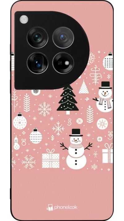 OnePlus 12 Case Hülle - Silikon schwarz Weihnachten 2024 Rose Schneemann Weihnachten OnePlus 12 Case Hülle - Silikon schwarz Weihnachten 2024 Rose Schneemann Weihnachten