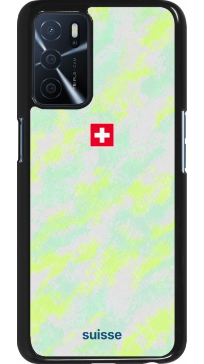 Coque OPPO A16s - Maillot de football Suisse Away 2026 personnalisable