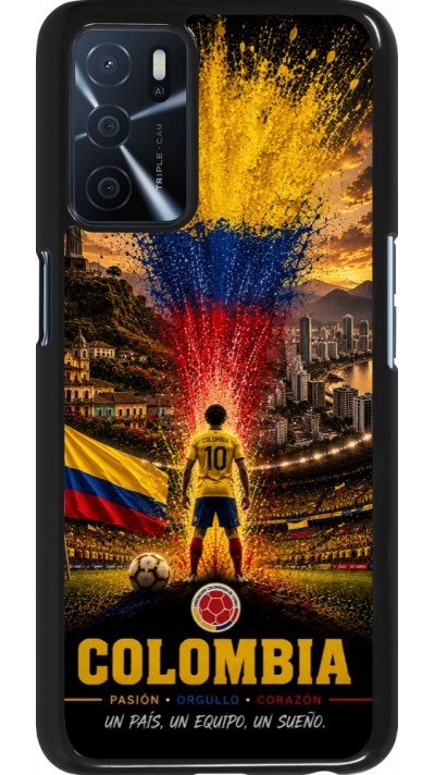 Coque OPPO A16s - Football Colombie splash 2026