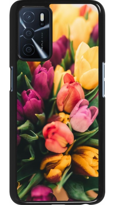 OPPO A16s Case Hülle - Bouquet of tulips Spring 2026