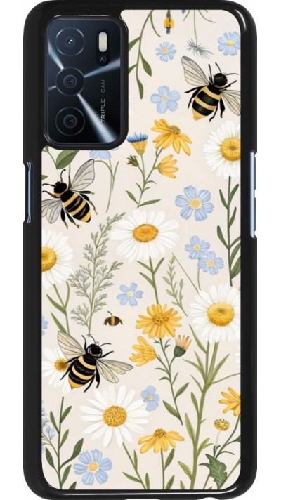 OPPO A16s Case Hülle - Pattern bees Spring 2026