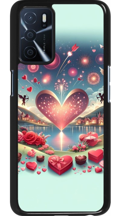 OPPO A16s Case Hülle - Valentin 2025 Schick