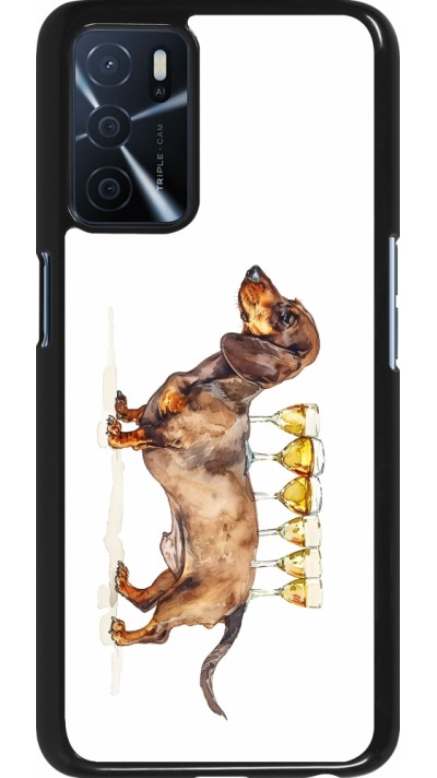 OPPO A16s Case Hülle - Wine Teckel OPPO A16s Case Hülle - Wine Teckel