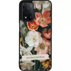 Coque OPPO A93s 5G - Silicone rigide noir Full Bloom Spring 2026