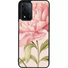 Coque OPPO A93s 5G - Silicone rigide noir Just Bloom Spring 2026