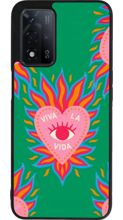 Coque OPPO A93s 5G - Silicone rigide noir Viva la vida 2026