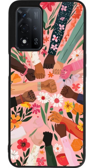 OPPO A93s 5G Case Hülle - Silikon schwarz Womens day 2026 8