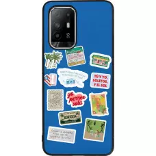 Coque OPPO F19 Pro+ - Silicone rigide noir Seals of the Dominican Republic DTMF