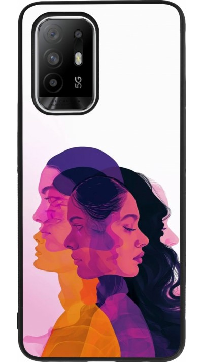 OPPO F19 Pro+ Case Hülle - Silikon schwarz Womens day 2026 10