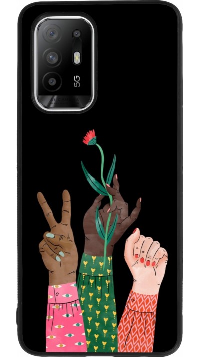 OPPO F19 Pro+ Case Hülle - Silikon schwarz Womens day 2026 2