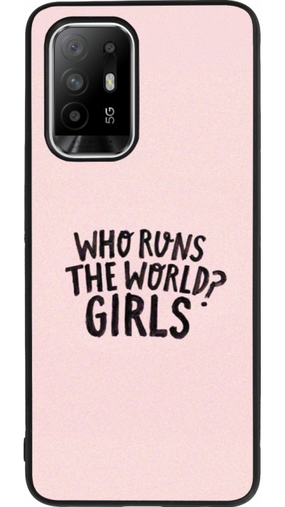 OPPO F19 Pro+ Case Hülle - Silikon schwarz Womens day 2026 3