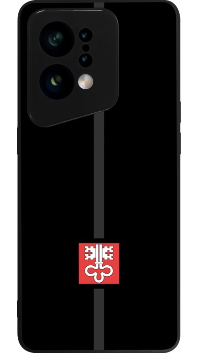 Coque OPPO Find X5 - Silicone rigide noir Canton NW noir